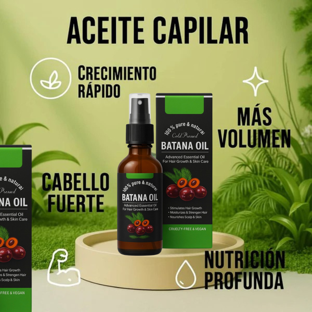 Aceite de Batana – Fortalece y Restaura tu Cabello Desde la Raíz 🌿