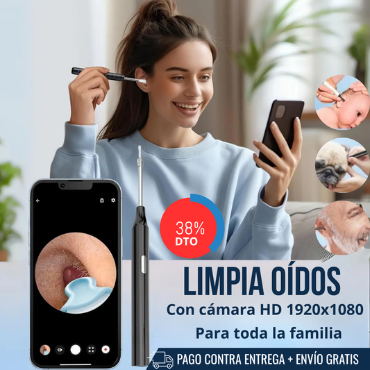 👂 Aurix Pro™ – Limpieza de Oídos con Cámara HD 🌟